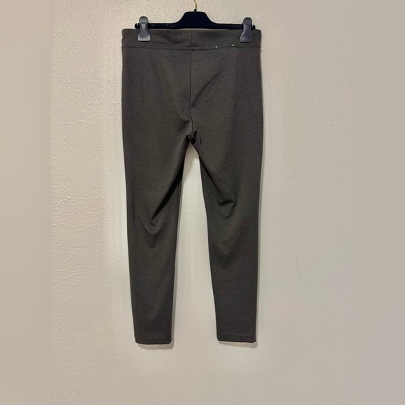 EUC Calvin Klein Ponte Power Stretch Pants in Dark Heather Grey - Picture 6 of 8